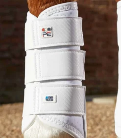 Premier Equine Carbon Air-Tech Single Locking Brushing Boots White 11 Premier Equine Carbon Air-Tech Single Locking Brushing Boots White -Equestrian Related Carbon Air Tech Single Locking Brushing Boot White 3