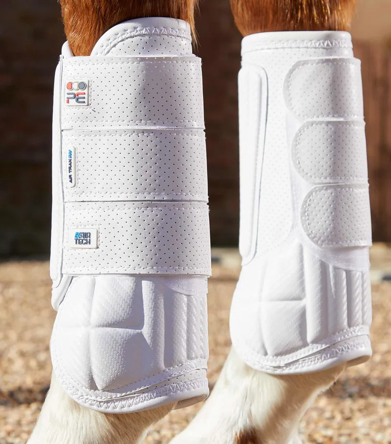 Premier Equine Carbon Tech Air Flex Eventing Front Boots White 5 Premier Equine Carbon Tech Air Flex Eventing Front Boots White - Image 3