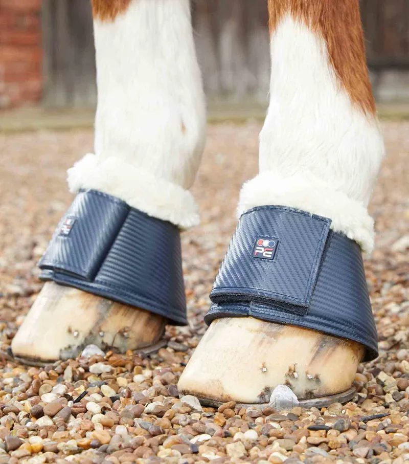 Premier Equine Carbon Tech Techno Wool Over Reach Boots Navy 3 Premier Equine Carbon Tech Techno Wool Over Reach Boots Navy