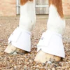 Premier Equine Carbon Wrap Over Reach Boots White -Equestrian Related Carbon Wrap Over Reach Boot White 1