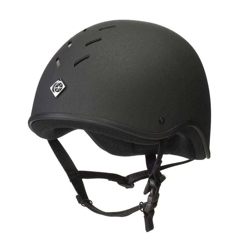 Charles Owen Young Riders Jockey Skull Black 3 Charles Owen Young Riders Jockey Skull Black