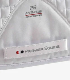 Premier Equine Close Contact Cotton Dressage Saddle Pad White -Equestrian Related Close Contact Cotton Dressage Pad White 5