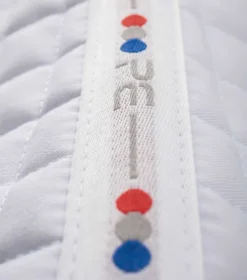 Premier Equine Close Contact Cotton Dressage Saddle Pad White -Equestrian Related Close Contact Cotton Dressage Pad White 6