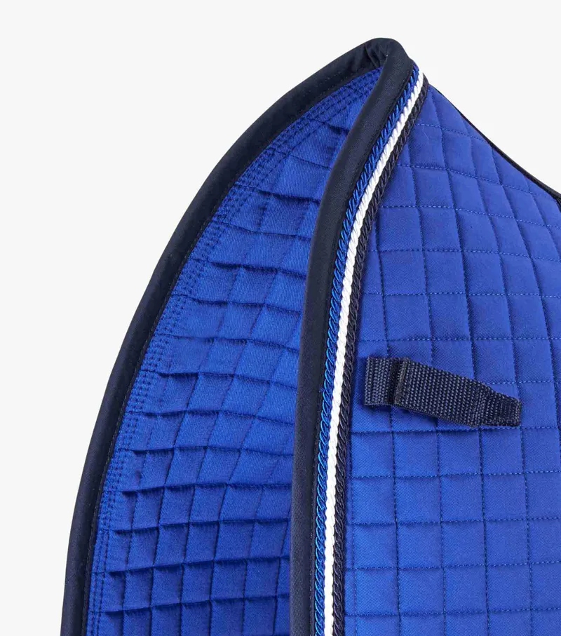 Premier Equine Close Contact European Cotton Saddle Pad Royal Blue 5 Premier Equine Close Contact European Cotton Saddle Pad Royal Blue - Image 3
