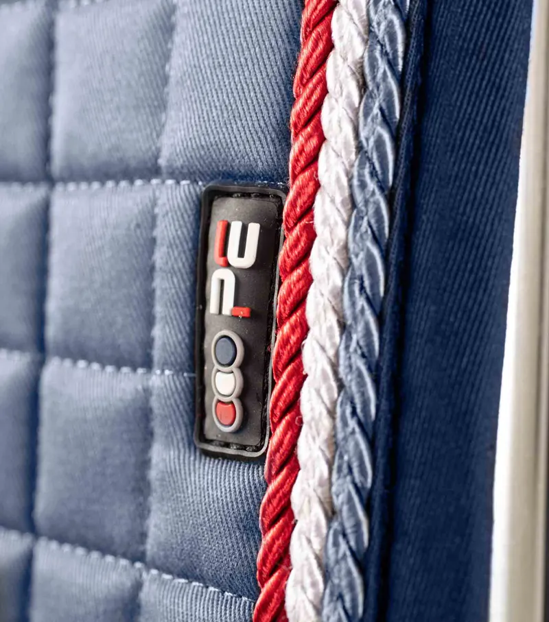 Premier Equine Close Contact European Cotton GP/Jump Square Grey 4 Premier Equine Close Contact European Cotton GP/Jump Square Grey - Image 2