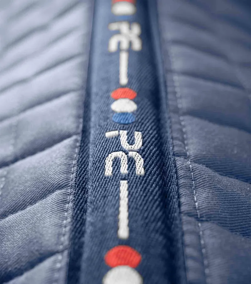 Premier Equine Close Contact European Cotton GP/Jump Square Grey 8 Premier Equine Close Contact European Cotton GP/Jump Square Grey - Image 6