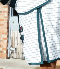 Premier Equine Combo Cotton Sheet Green Check -Equestrian Related Combo Cotton Stable Sheet Green Check 5