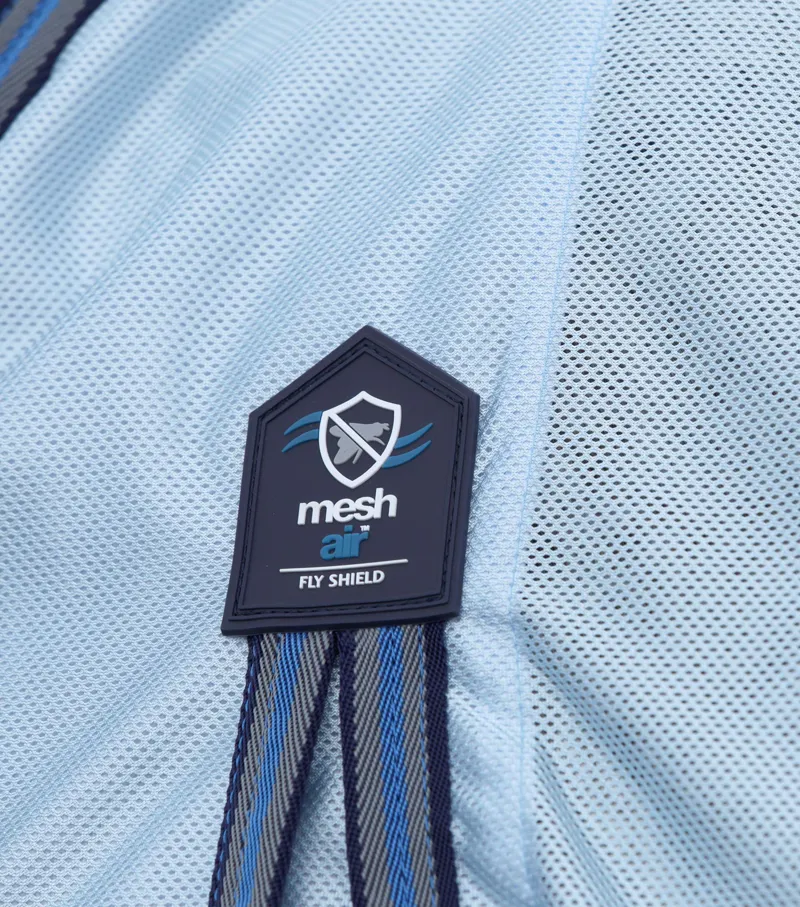 Premier Equine Combo Mesh Air Fly Rug With Surcingles Blue 5 Premier Equine Combo Mesh Air Fly Rug With Surcingles Blue - Image 3
