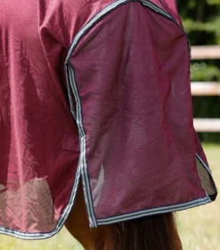 Premier Equine Combo Mesh Air Fly Rug With Surcingles Wine 13 Premier Equine Combo Mesh Air Fly Rug With Surcingles Wine -Equestrian Related Combo Mesh Air Fly Rug with Surcingles Wine 6