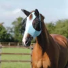Premier Equine Comfort Tech Lycra Fly Mask Blue 1 Premier Equine Comfort Tech Lycra Fly Mask Blue -Equestrian Related Comfort Tech Lycra Fly Mask Blue 1