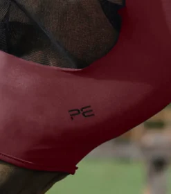 Premier Equine Comfort Tech Lycra Fly Mask Wine -Equestrian Related Comfort Tech Lycra Fly Mask Wine 5