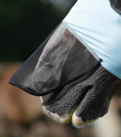 Premier Equine Comfort Tech Xtra Lycra Fly Mask Blue -Equestrian Related Comfort Tech Xtra Lycra Fly Mask Blue 6