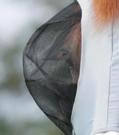 Premier Equine Comfort Tech Xtra Lycra Fly Mask Grey -Equestrian Related Comfort Tech Xtra Lycra Fly Mask Grey 4