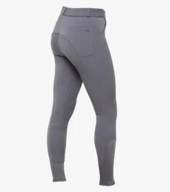 Premier Equine Delta Ladies Full Seat Gel Riding Breeches Anthracite -Equestrian Related Delta ladies breeches anthracite 3