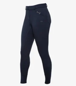 Premier Equine Delta Ladies Full Seat Gel Riding Breeches Navy -Equestrian Related Delta ladies breeches navy 4
