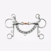 Premier Equine Double Jointed Pelham With Copper Lozenge Bit 2 Premier Equine Double Jointed Pelham With Copper Lozenge Bit -Equestrian Related Double Jointed Pelham with Copper Lozenge