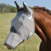 Cashel Long Fly Mask W/Ears In Grey -Equestrian Related EQUINE Cashel U LongFlyMask wEars Grey