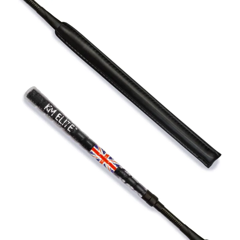 KM Elite Cush Grip Jump Bat Whip In Black 3 KM Elite Cush Grip Jump Bat Whip In Black