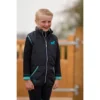 Mark Todd Kids Quilted Gilet In Navy/Aqua 2 Mark Todd Kids Quilted Gilet In Navy/Aqua -Equestrian Related EQUINE MarkTodd K QuiltedGilet NavyAqua