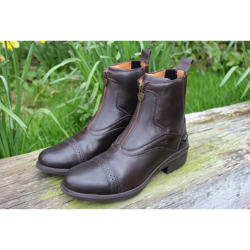Mark Todd Campino Zip Paddock Boots In Brown 3 Mark Todd Campino Zip Paddock Boots In Brown