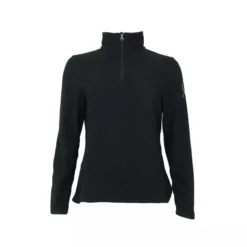 Mark Todd Half Zip Fleece In Black