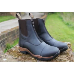 Mark Todd Milford Zip Jodhpur Boots In Brown