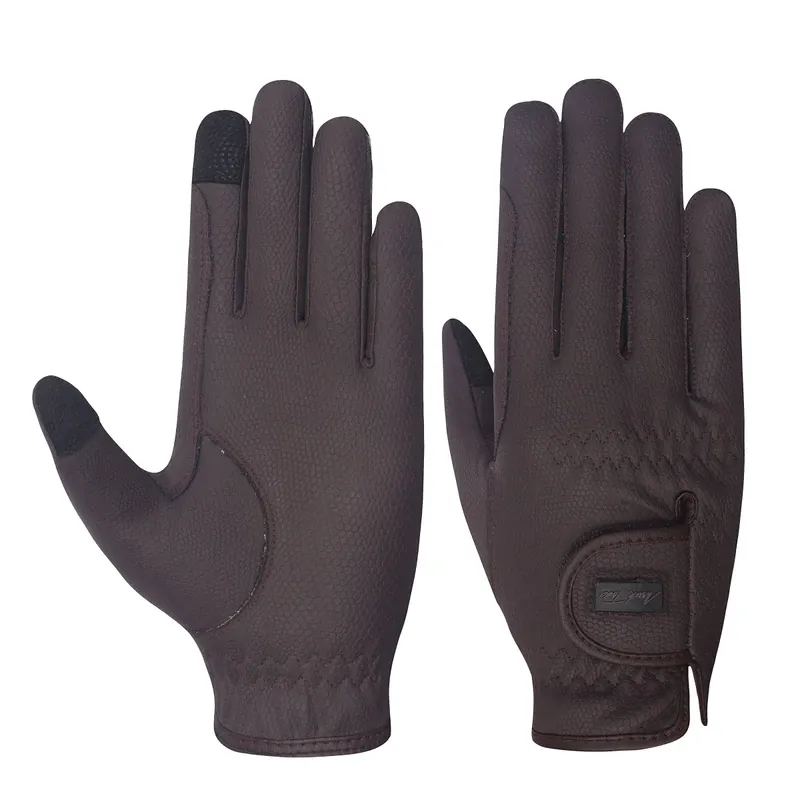 Mark Todd ProTouch Winter Gloves In Brown 3 Mark Todd ProTouch Winter Gloves In Brown