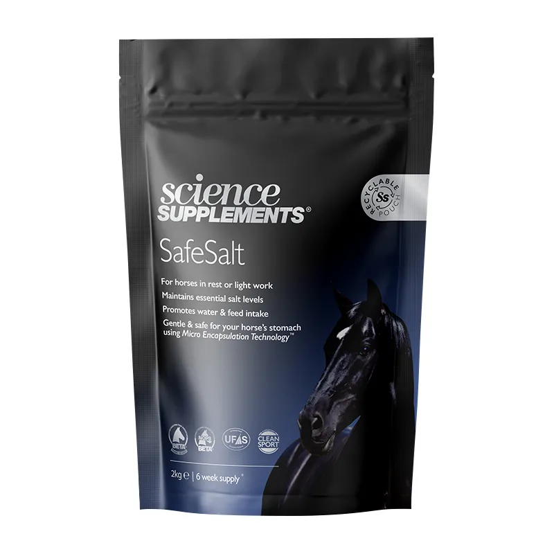 Science Supplements SafeSalt 2kg Horse Salt Supplement In Black 3 Science Supplements SafeSalt 2kg Horse Salt Supplement In Black