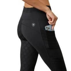 Ariat Women's Eos Moto Full Seat Tight Black -Equestrian Related F21 WMS ENGL 10037443 detail02