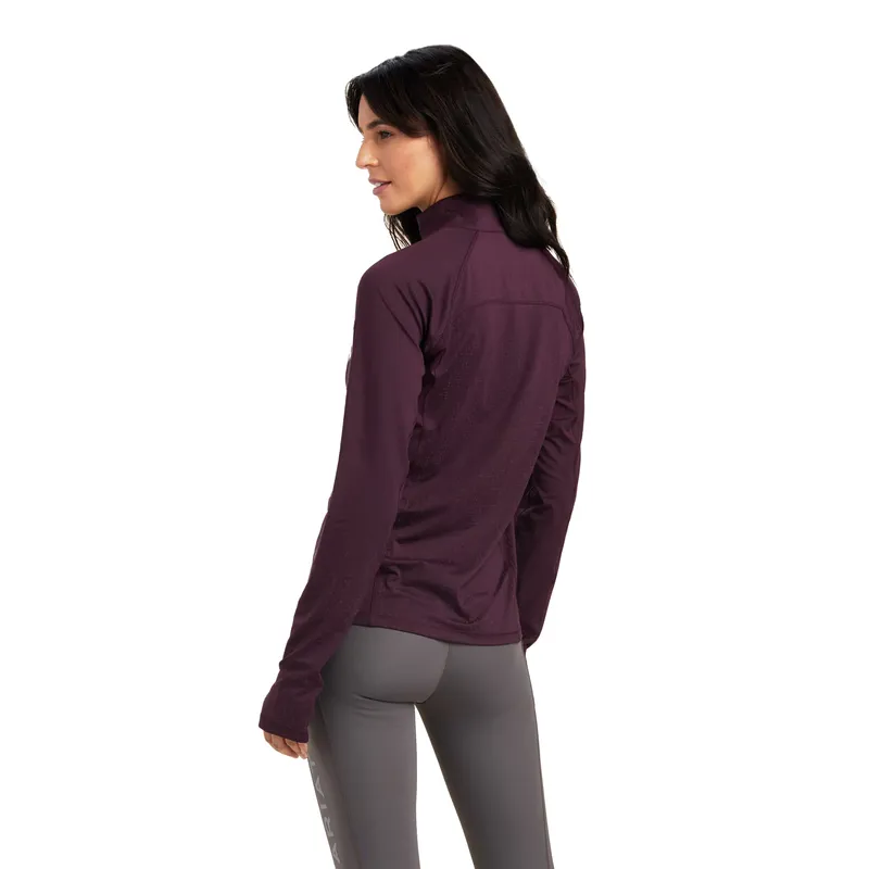 Ariat Women's Lumina Lowell Baselayer Mulberry 5 Ariat Women's Lumina Lowell Baselayer Mulberry - Image 3