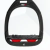 Flex-On Green Composite Stirrups - Black IUG Black/Red -Equestrian Related FlexOn Green Composite Stirrup Irons 11