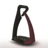 FreeJump Soft Up Pro Plus Stirrups Black/Bordeaux 2 FreeJump Soft Up Pro Plus Stirrups Black/Bordeaux -Equestrian Related Freejump SoftUp Pro Plus Safety Stirrup Irons 5