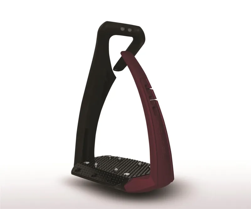 FreeJump Soft Up Pro Plus Stirrups Black/Bordeaux 3 FreeJump Soft Up Pro Plus Stirrups Black/Bordeaux