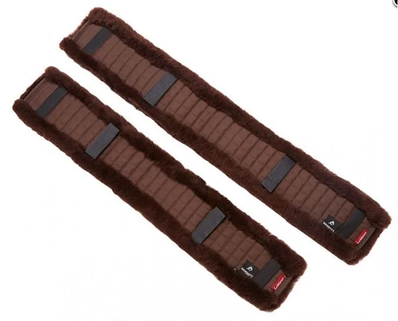 LeMieux Lambswool GP Girth Cover Brown 3 LeMieux Lambswool GP Girth Cover Brown