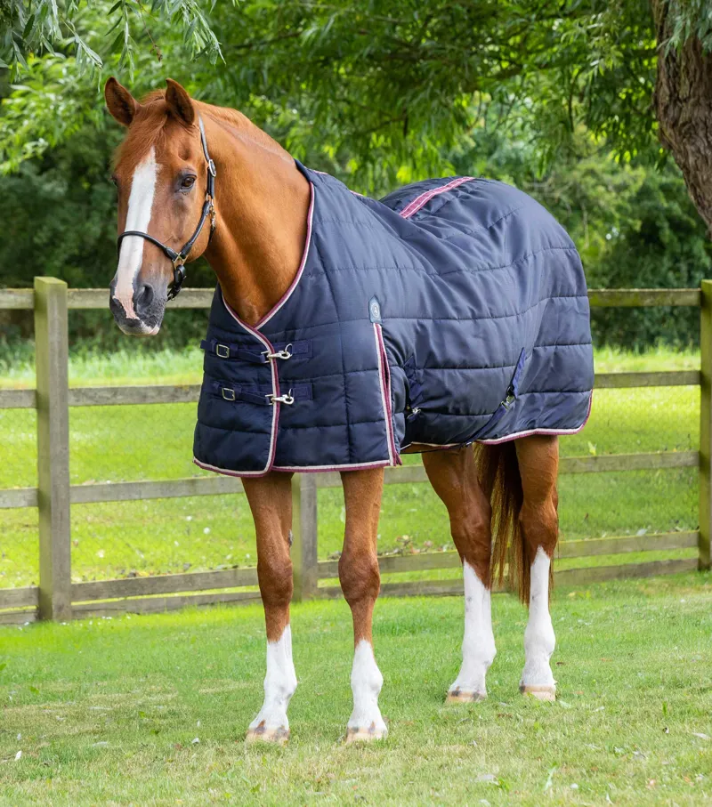 Premier Equine Garissa Stable Rug 100g Navy 3 Premier Equine Garissa Stable Rug 100g Navy