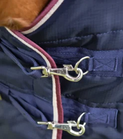 Premier Equine Garissa Stable Rug 100g Navy 10 Premier Equine Garissa Stable Rug 100g Navy -Equestrian Related Garissa Stable 100 Navy 3