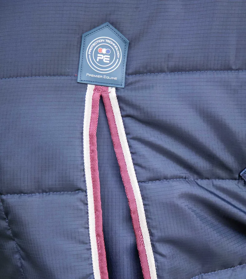 Premier Equine Garissa Stable Rug 100g Navy 6 Premier Equine Garissa Stable Rug 100g Navy - Image 4