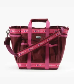 Premier Equine Grooming Kit Bag Wine/Fuchsia