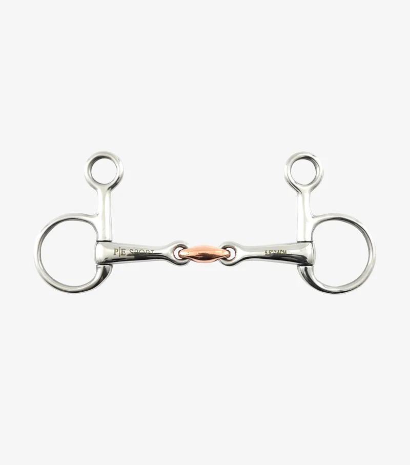 Premier Equine Hanging Cheek With Copper Lozenge Bit 3 Premier Equine Hanging Cheek With Copper Lozenge Bit