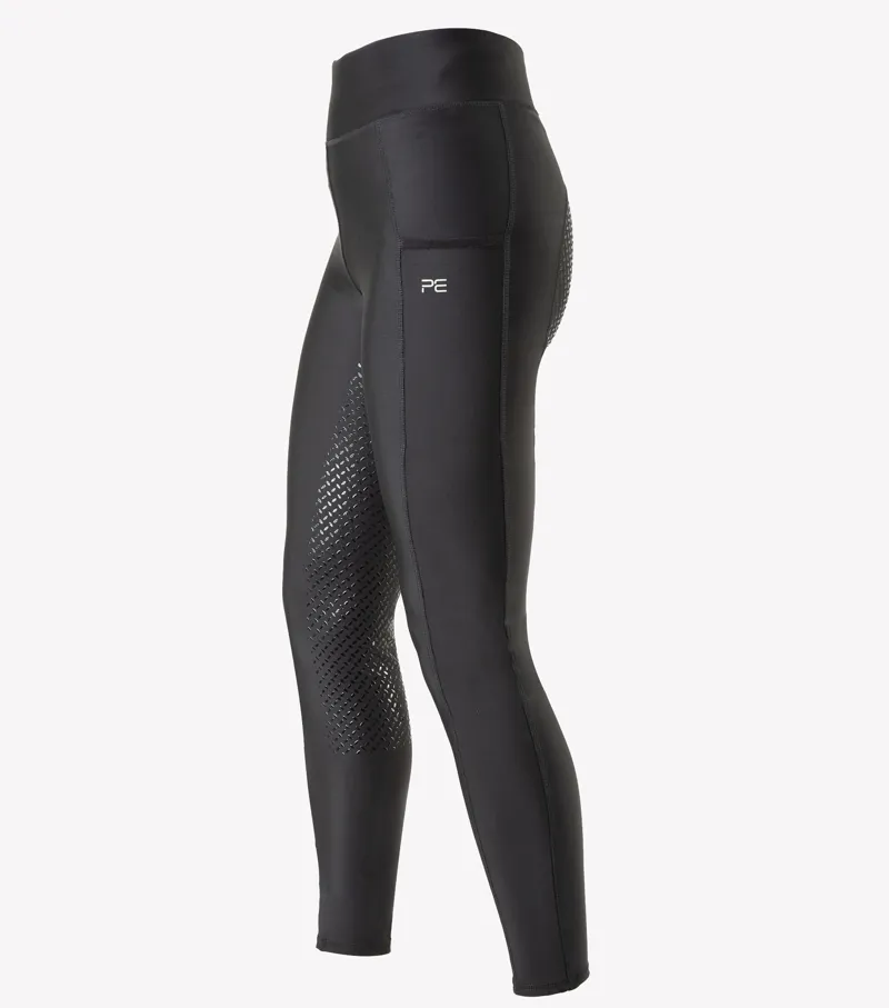Premier Equine Hattina Ladies Full Seat Gel Riding Tights Black 4 Premier Equine Hattina Ladies Full Seat Gel Riding Tights Black - Image 2