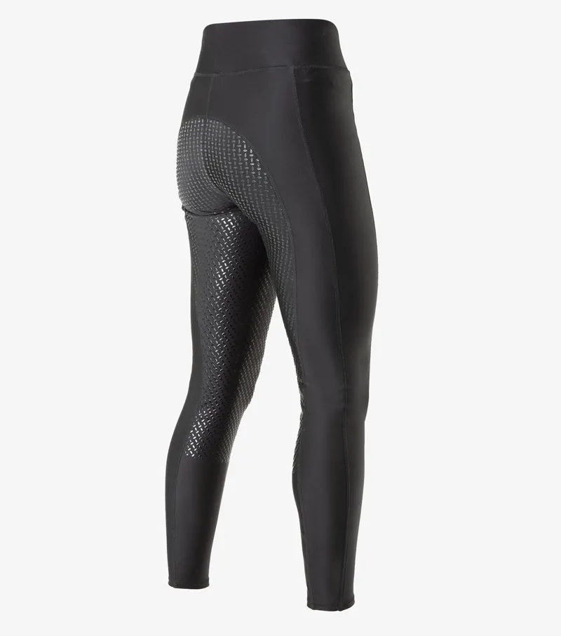 Premier Equine Hattina Ladies Full Seat Gel Riding Tights Black 5 Premier Equine Hattina Ladies Full Seat Gel Riding Tights Black - Image 3