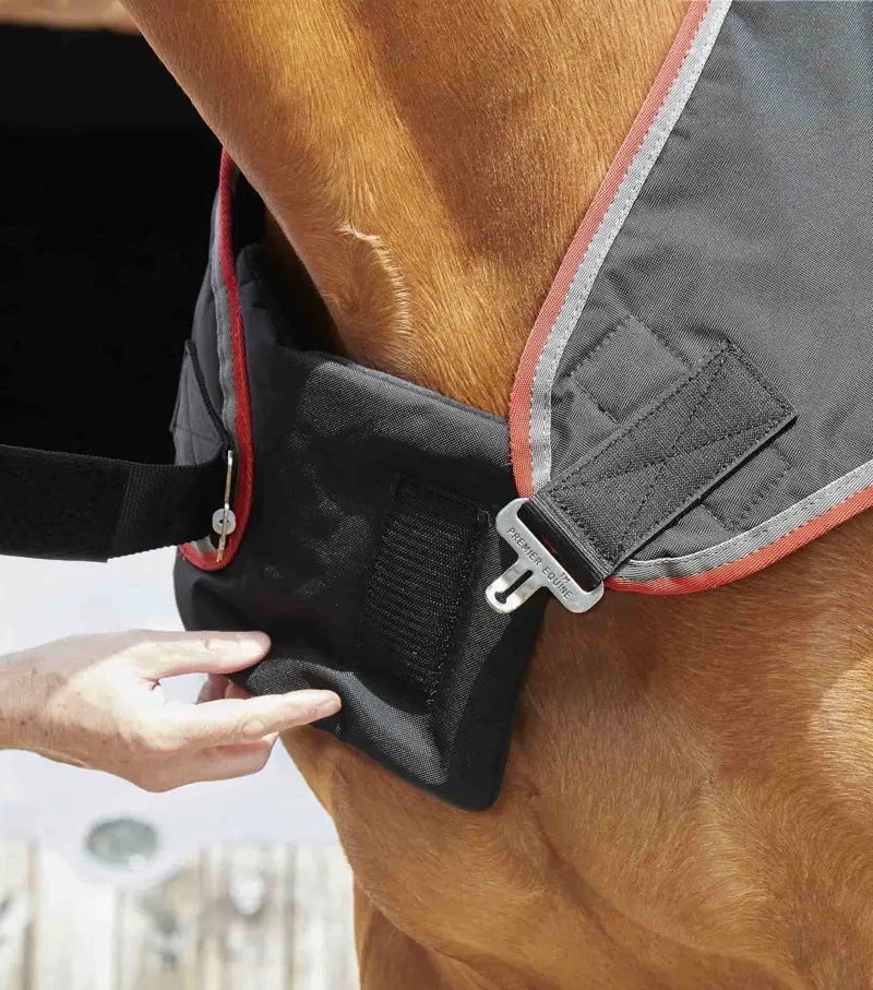 Premier Equine Horse Walker 100g Rug Black 5 Premier Equine Horse Walker 100g Rug Black - Image 3
