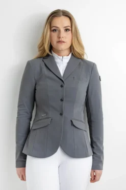 LeMieux Dynamique Show Jacket Graphite -Equestrian Related IT02499 studio showjacket grey 3