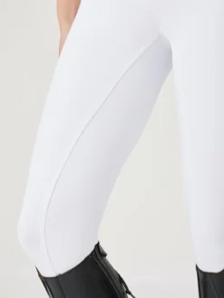 LeMieux Demi Pull On Bregging Full Seat White -Equestrian Related IT02957 detail ladiesdemibreggings white 3