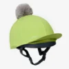 LeMieux Pom Hat Silk Kiwi 1 LeMieux Pom Hat Silk Kiwi -Equestrian Related IT02984 product pomhatsilk kiwi 2
