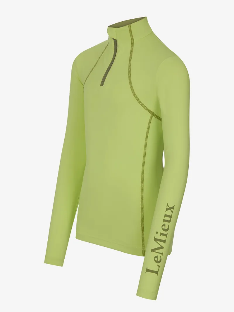 LeMieux Young Rider Base Layer Kiwi 4 LeMieux Young Rider Base Layer Kiwi - Image 2