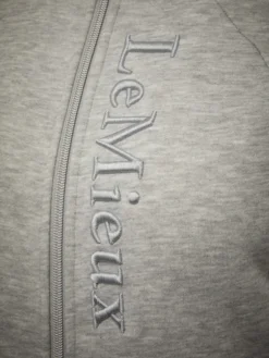 LeMieux Ladies Elite Sherpa Lined Zip Through Hoodie Grey Marl 13 LeMieux Ladies Elite Sherpa Lined Zip Through Hoodie Grey Marl -Equestrian Related IT03161 detail eliteladiessherpalinedhoodie greymarl 1