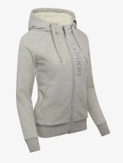 LeMieux Ladies Elite Sherpa Lined Zip Through Hoodie Grey Marl 10 LeMieux Ladies Elite Sherpa Lined Zip Through Hoodie Grey Marl -Equestrian Related IT03161 product eliteladiessherpalinedhoodie greymarl 3