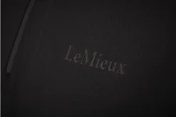 LeMieux Mens Elite Zip Polo Shirt Black -Equestrian Related IT03168 detail menselitezippolo charcoal 1