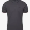 LeMieux Mens Elite Zip Polo Shirt Charcoal -Equestrian Related IT03168 product menselitezippolo charcoal 1